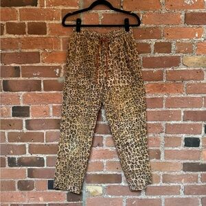 SOLD OFF POSHMARK - Anthropologie textured animal print pants